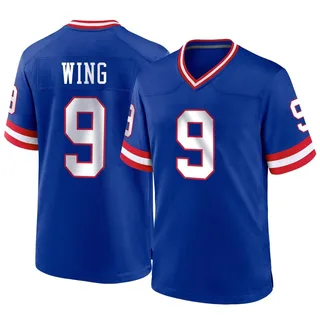 Sandro Platzgummer Youth New York Giants Nike Classic Jersey - Legend Royal