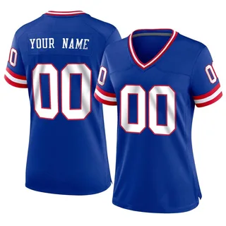 New York Giants Nike Women's Custom Jersey - Royal