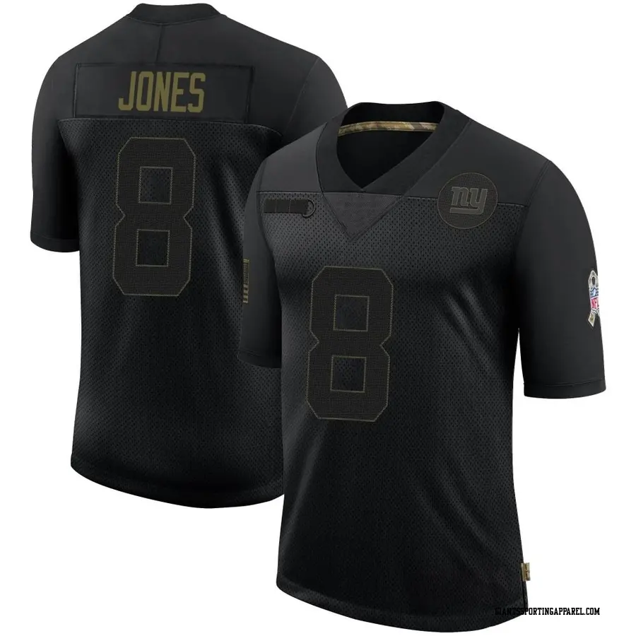 Daniel Jones 2020 Salute To Service Performance T-Shirt - Black -  Tshirtsedge