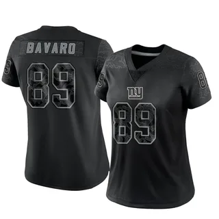 Nike Mark Bavaro New York Giants Royal Game Player Jersey - S - Black