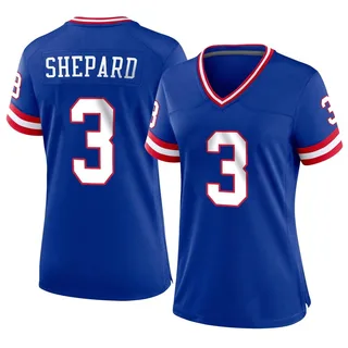 Women's Nike Sterling Shepard Royal New York Giants Classic Player Game Jersey Size: Extra Large