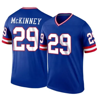 New York Giants Nike Home Game Jersey - Royal - Xavier McKinney - Youth